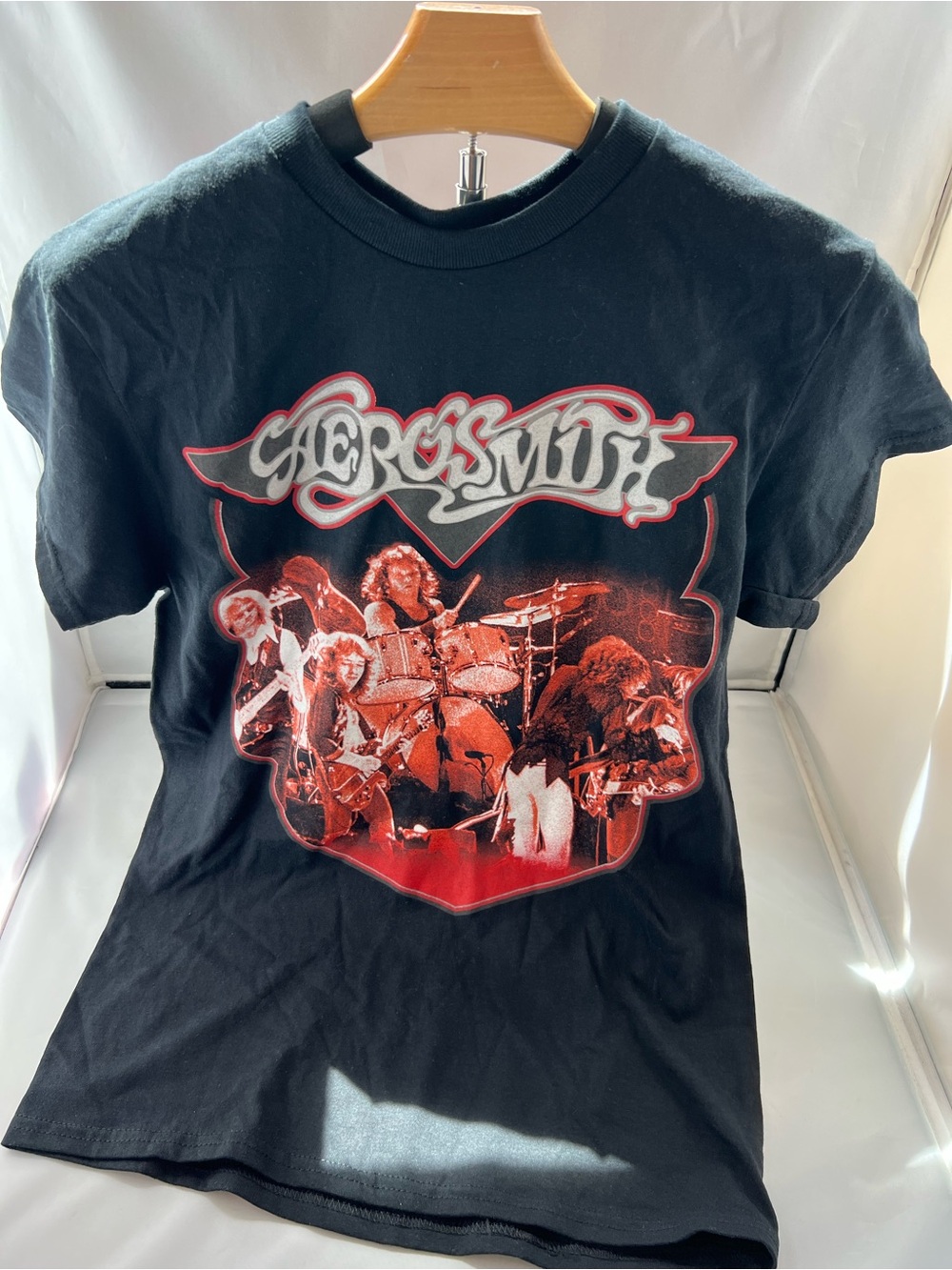 Aerosmith Black Graphic Band Tee